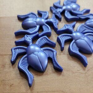 Blue Tessera Perpetual Puzzle Beetle Scarab Plastic Bugs 2 Inch Replacement